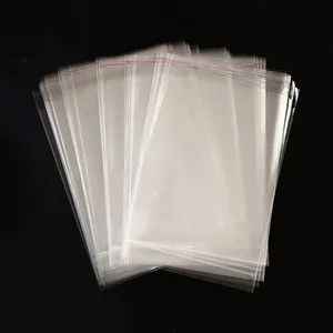 Bolsas de plástico transparente resellable para embalaje de ropa, 30 micrófonos, venta al por mayor