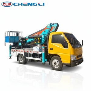 รถบรรทุกติดตั้งกระเช้ายกของ JMC 4x2 28 เมตร พร้อมบูมยกแบบตรง - Product Image 1