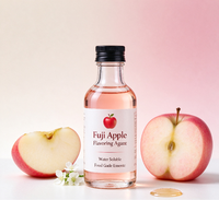 Arôme de pomme Fuji de qualité alimentaire, saveur aigre-douce, soluble dans l'eau, adapté au thé au lait, aux gâteaux, etc.