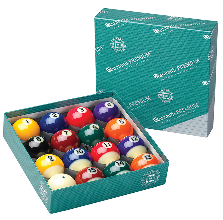 Set Of Aramith Tournament Champion Billiard Balls (with Spot White, 2 And 1/16 Inch, 52.5mm