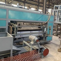 Machine automatique CE à 4 côtés pour la fabrication de plateaux à pommes et de boîtes à œufs à partir de papier recyclé, populaire en Turquie, en Ukraine, au Pérou, en Malaisie et au Mexique