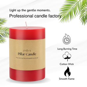 Personalizzato pilastro candele <span class=keywords><strong>paraffina</strong></span> per <span class=keywords><strong>la</strong></span> decorazione della casa vacanze come Halloween pasqua all'ingrosso candela naturale - Product Image 3