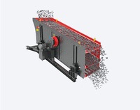 Crible vibrant minier 3YK1850, tamis circulaire pour installation de concassage de pierres, criblage de sable, haute capacité, 3 niveaux
