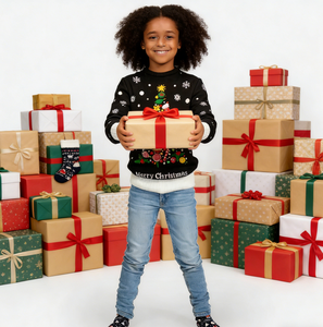 Nouveauté 2026 : Pulls de Noël Assortis pour la Famille – Vêtements Doux OEM pour <span class=keywords><strong>Maman</strong></span>, Enfant et Filles – Costumes de Noël pour la Famille - Product Image 3