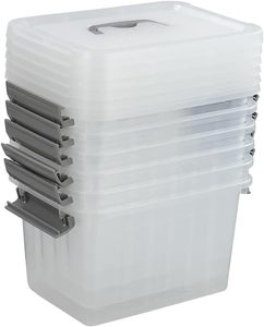Household Wholesale Large Plastic High Transparent clear pp <b>Storage</b> <b>Boxes</b> for Clothing Organizer - Product Image 2