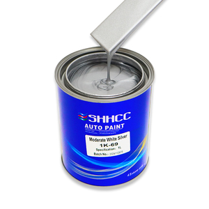Peinture de finition liquide métallisée argentée blanche de qualité moyenne 1K à prix de gros pour voiture - Product Image 5