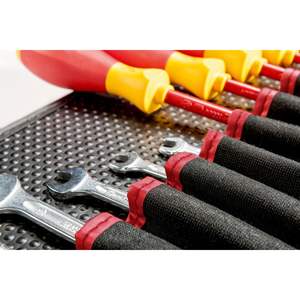 Estuche para Herramientas Parat con 25 Bolsillos, Panel de Mantenimiento de Nylon de Doble Cara con Forro de Eva Oxford - Product Image 4