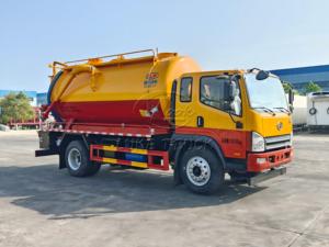 Camión de Succión FAW al por Mayor de Fábrica China, Material de Tanque Personalizado, Múltiples Opciones para Bomba de Vacío Jurop, Moro - Product Image 5