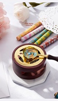 Bâton de cire de scellage rétro en laque de feu, couleurs mélangées, 10 couleurs assorties, vente en gros