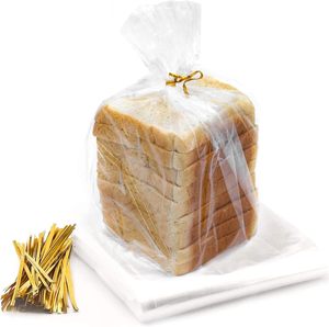 100 sacs à pain réutilisables en plastique LDPE de 18x4x8 pouces, imprimés par gravure, thermoscellables, pour les boulangers à domicile et les propriétaires de boulangeries - Product Image 4
