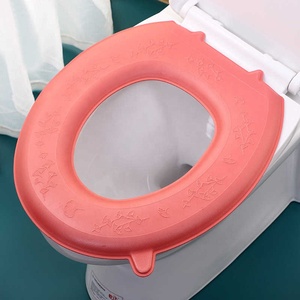 Coussin de toilette tête de tigre EVA poignée mignonne quatre saisons anneau de toilette souple épaissi imperméable universel - Product Image 6