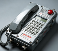 Échantillons Gratuits - Téléphone Ignifuge KTH123 pour Appel d'Urgence en Chambre de Refuge Souterraine, Sonnerie 60V 35mA 90dB Ex d