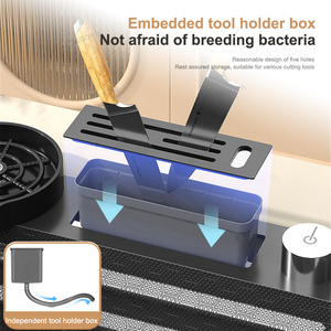 <span class=keywords><strong>Lavello</strong></span> a cascata cucina in acciaio <span class=keywords><strong>inox</strong></span> Topmount <span class=keywords><strong>lavello</strong></span> in rilievo grande singolo Slot lavabo con serbatoio multifunzione a basso prezzo - Product Image 3