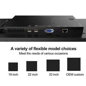 23.6'' Lcd Square Stainless Steel <strong>Frame</strong> Advertising Machine Digital Signage For Gallery <strong>Android</strong> Wall Mounted Advertising <strong>Monitor</strong> - Product Image 5