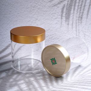 Bouteilles en acrylique, bouteilles en plastique, ginseng, tremella, baies de goji noires, flacons de safran, bouteilles d'emballage transparentes - Product Image 1