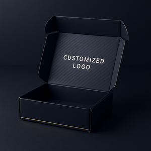 Cajas de Cartón Corrugado para Impresión en Negro de Alto Rendimiento, Envío Directo de Fábrica, Cajas de Papel Kraft para Herramientas, Embalaje, Caja de Envío - Product Image 1