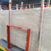 Nouveauté Marbre Naturel Style Minimaliste Dalles et Carreaux de Marbre Beige Oman pour la Décoration Intérieure