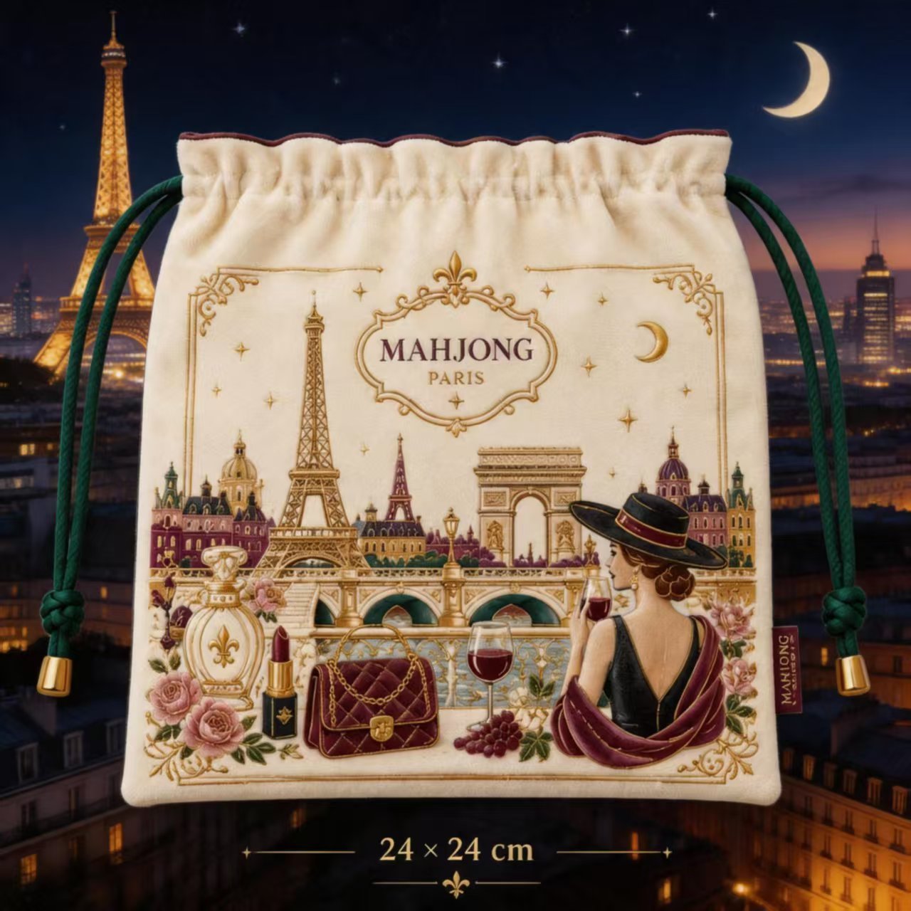 Golden Paris Bag