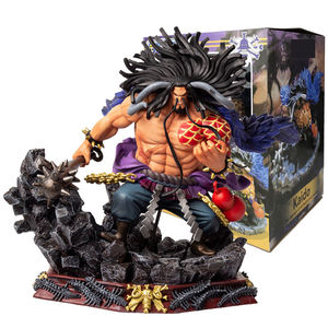 หุ่นตุ๊กตาอะนิเมะ19ซม. GK <span class=keywords><strong>kaido</strong></span> 4จักรพรรดิพีวีซีโมเดลตุ๊กตาของเล่นสำหรับเป็นของขวัญ - Product Image 1
