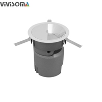 RS03010 LED CCT Downlight DALI Kısılabilir Gömme, Eğilebilir, Duvar Yıkayıcı, Yuvarlak Modern LED Akıllı Ofis, Oturma Odası İçin