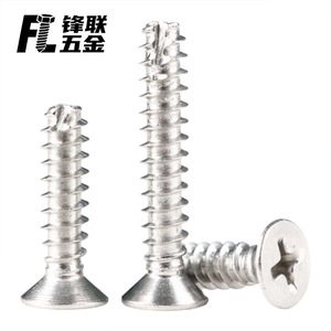 Tornillos Autorroscantes de Cabeza Avellanada Phillips de Acero Inoxidable 304 Fenglian, Grado A2 70, Fabricación Industrial - Product Image 2