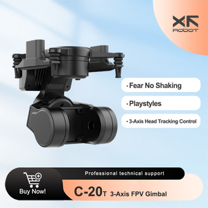 C-20T <span class=keywords><strong>3</strong></span> cho Trục Gimbal ổn định cho FPV bay không người lái Pan nghiêng núi với UART PWM kiểm soát UAV máy ảnh PTZ đầu Tracker - Product Image 2
