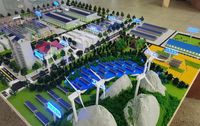 Model Meja Pasir Perencanaan Sistem Energi Serbaguna untuk Pameran