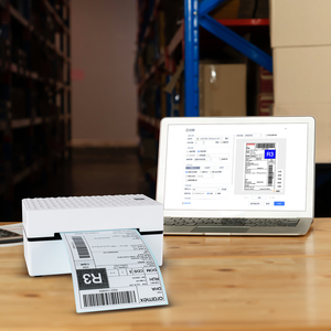 4x6 USB Bluetooth Máy in nhiệt máy tính để bàn nhãn Maker cho vận chuyển mã vạch địa chỉ nhãn nhanh chóng in ấn không dây wp154 - Product Image 4