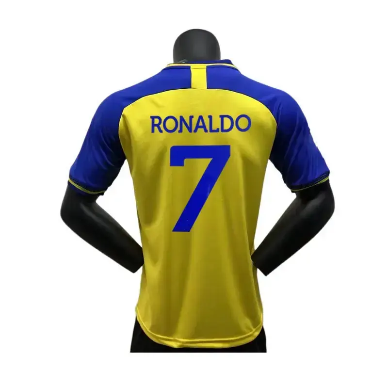 2022 2023 vente chaude maillot de football Ronaldo maillot de football pas cher enfants uniforme de football