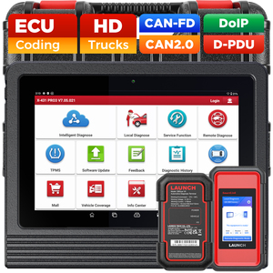 Herramienta Automotriz X-431 V Plus 5.0 X431 Pro3s Smartlink HD CANFD DOIP para Camiones - Product Image 1