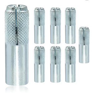 Haute performance ISO 9001 certifié Drop-In boulons d'ancrage galvanisé mur & Wedge ancres boîte d'emballage <span class=keywords><strong>prix</strong></span> d'usine concurrentiel - Product Image 1