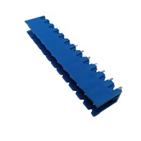 5.08mm YE020-508 12 Broches Simple Couleur Bleu Ouvert Fin Pcb Pluggale Bornier sans vis