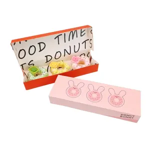 도넛 포장 베개 식품 종이 상자 식품 코트 종이 상자 종이 쿠키 상자