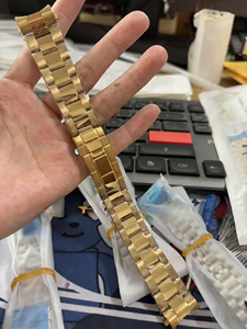 Cinturino di Lusso da Uomo Modello Jubilee da 19mm 20mm in Acciaio Inossidabile 316L per ROLEX Daytona Water <span class=keywords><strong>Ghost</strong></span> GMT Submariner - Product Image 6