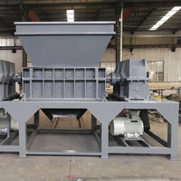 Broyeur de métaux à double arbre, machine de broyage industrielle, grand broyeur de métaux, concasseur de métaux