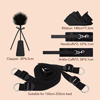Produits pour adultes BDSM sangle hexagonale matelas de retenue peut être utilisé sur des chaises tables objets couple sangles