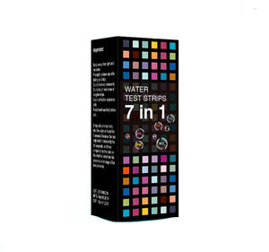 Bandes de <span class=keywords><strong>test</strong></span> pour bain à remous et <span class=keywords><strong>piscine</strong></span> 7-en-1 : pH, chlore, brome, dureté, alcalinité, <span class=keywords><strong>acide</strong></span> <span class=keywords><strong>cyanurique</strong></span> - Product Image 5