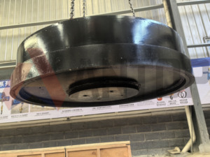 Équipement de levage de plaques de ferraille en acier, aimant électromagnétique de type rond pour grue - Product Image 3