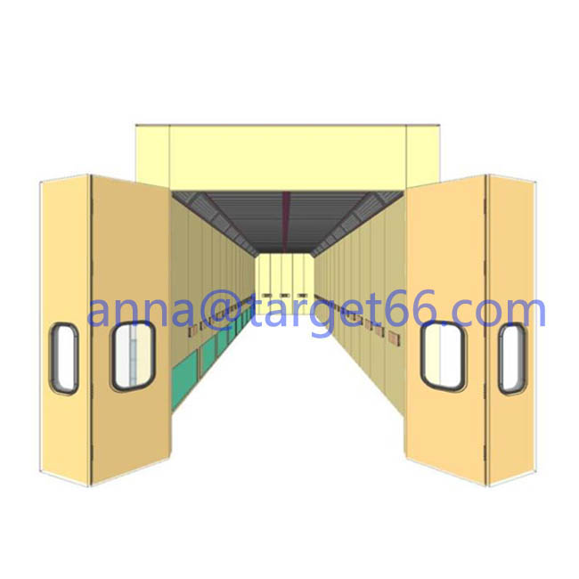 Большая покрасочная будка для автобуса, печь для сушки краски для грузовиков, заводская цена