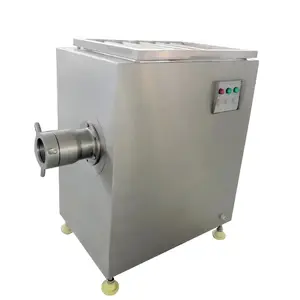 wholesale big capacity food processor frozen fish chopper and bone mix chop masher mincer machine meat grinder with saw