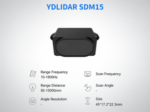 Capteur LiDAR ToF à point unique YDLIDAR SDM15 15m pour maintien d'altitude des drones, évitement d'obstacles et navigation robotique - Product Image 6