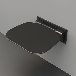 Sedia doccia pieghevole pesante 200kg carico sedile in acciaio inossidabile Base 304 in lega di alluminio telaio bagno - Product Image 1