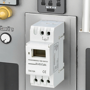 Din Rail gắn THC-15A hẹn giờ lập trình hàng ngày 16amp 110VAC tự động bi-volt Vòng chuông kiểm soát chuyển đổi thời gian Thiết bị chuyển mạch - Product Image 2