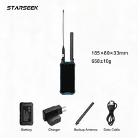 Starseek XS-H2L Pro Android 12 Localisateur Anti-Drone Portable Batterie 8000mAh Liste Noire/Blanche Alarme Système Multilingue Large Portée