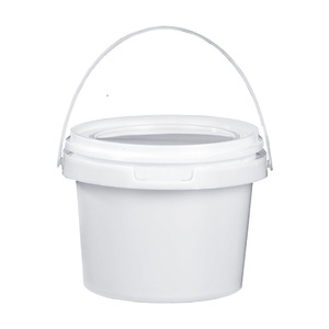 Seau d'emballage scellé carré/cylindre recyclable de qualité alimentaire petit baril de stockage en plastique blanc transparent pour le stockage des aliments - Product Image 6