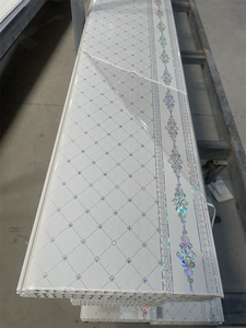 Trang trí hoàn hảo mẫu miễn phí chống cháy mái ngói PVC gạch Trần không thấm nước cho nội thất - Product Image 2