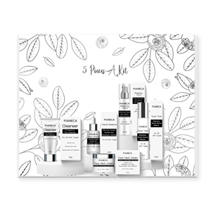 Marque privée <span class=keywords><strong>Coffret</strong></span> cadeau anti-âge naturel végétalien <span class=keywords><strong>Soin</strong></span> de la <span class=keywords><strong>peau</strong></span> du visage hydratant et nettoyant en profondeur pour femmes Utilisation blanchissante pour le visage - Product Image 1