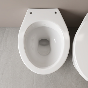 AA Grade White Ceramic EWC S <b>Trap</b> European Water Closet Toilet Commode Floor Mounted Sanitary Ware - Product Image 5