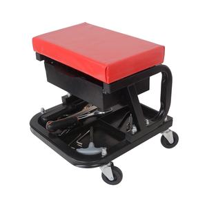 Silla de Reparación de Motocicletas Universal Negra/Roja Togetoo con <span class=keywords><strong>Cajón</strong></span> de Almacenamiento de Accesorios, Asiento Cómodo, 1 Año de Garantía - Product Image 5