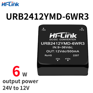 Hi Link DC modulo di potenza URB2405YMD-6WR3 uscita 6W isolato e regolato singola uscita 3.3V/5V/12V/15V/24V - Product Image 5